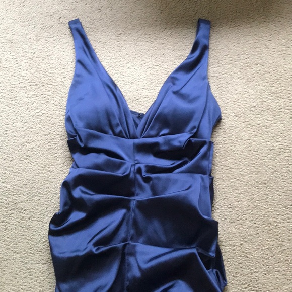 Navy dress by Joanna Chen - Picture 2 of 3